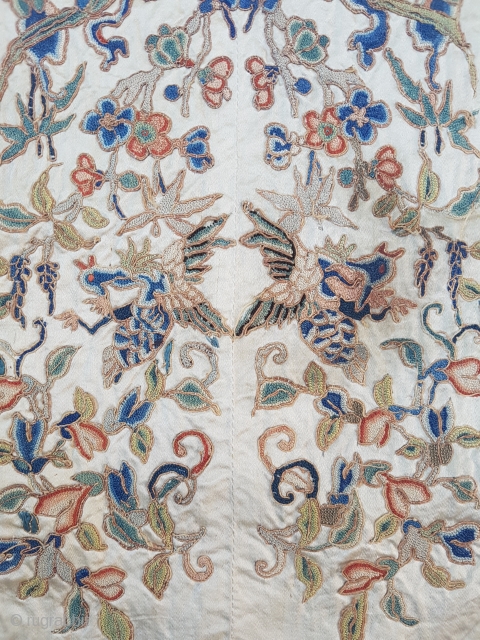 19.century Chines textile sıze 35×74                            