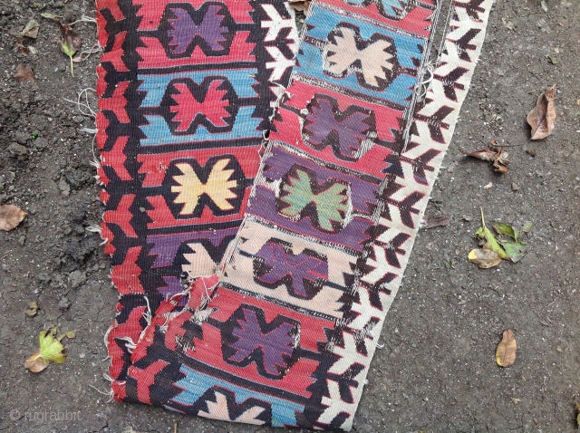 Anatolian kilim border 40x390cm                             