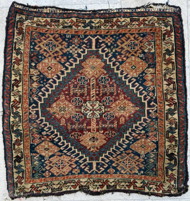19th.Century Qhasqai Bagface size 56 x 56 cm                         