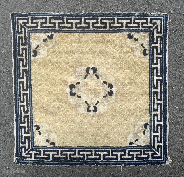 Good antique Ningxia throne seat. Early to mid 19th century in good untouched condition. Email owenrugs@gmail.com