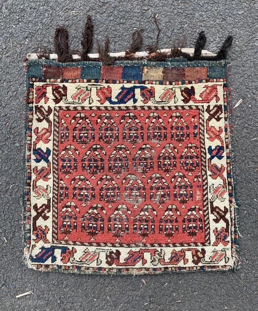 Antique north west persian bag. 19th century.                          