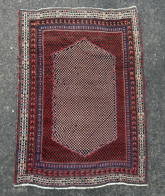Afshar rug. 19th century. Inexpensive. Email- owenrugs@gmail.com                          