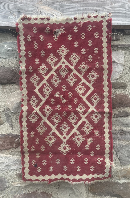 Sharkoy kilim yastik. 19th century. Email- owenrugs@gmail.com