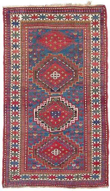 Kazak rug  Size cm. 210*130 
Good condition
p.cat                         