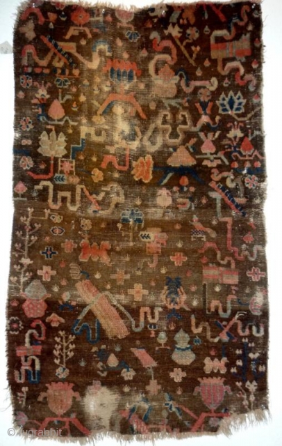 UNIQUE TIBETAN RUG                              