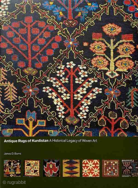 For sale. James D. Burns, 2 books: KURDISH RUGS ($250 plus shipping)and PERSIAN RUGS ($200  plus shipping) BOOKS. New. Authorized by Jim to sell on his behalf.     