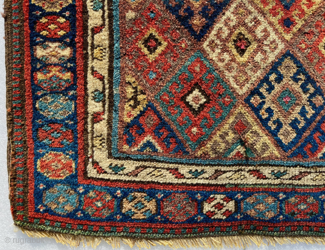 Northwest Persian Kurdish pile bagface. Late 19th c. Full pile. Very good original condition. Sparkling and silky wool. Ribbed back. Email: patrickpouler@gmail.com           
