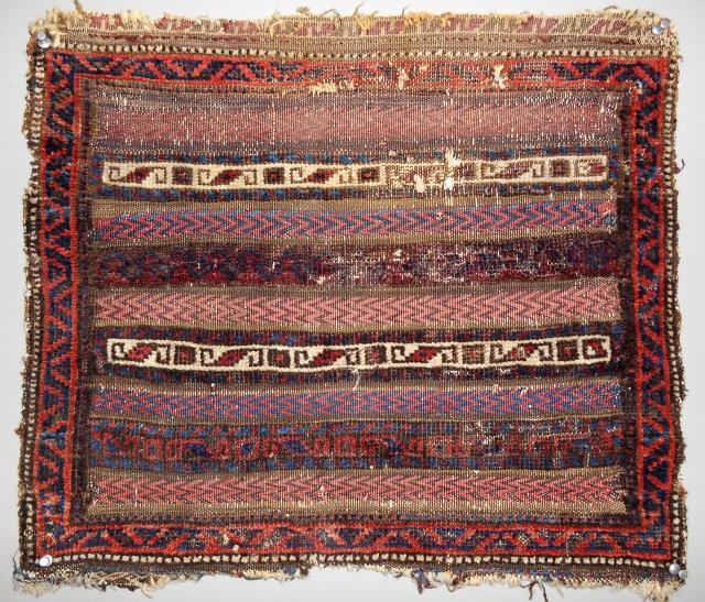 Mixed technique Baluch bagface > c. 1880                          