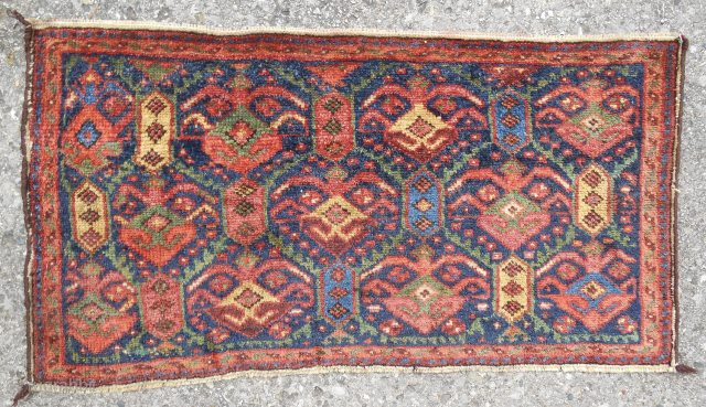 Circa 1870 Northwest Kurdish mafrash panel. Excellent, original condition. Super color and wool. Email: patrickpouler@gmail.com                  