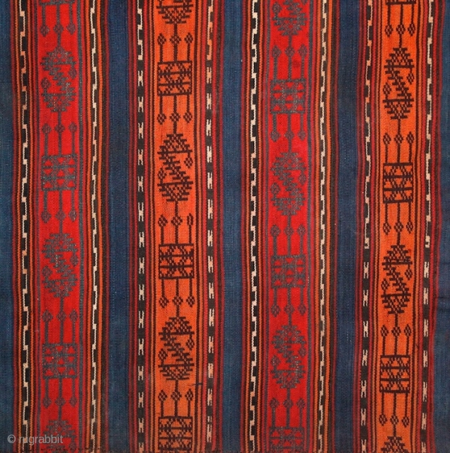 Kurdish Jajim, 19th century, Caucasus, 175x145 cm more pieces:http://rugrabbit.com/profile/5160                        