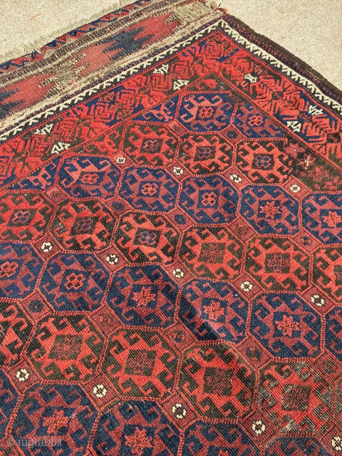 Baluch carpet, 163 x 93 cm. Email: peparethos@xsmail.com