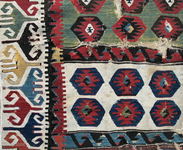 Anatolian kilim fragment, 180 x 81 cm. Email: peparethos@xsmail.com