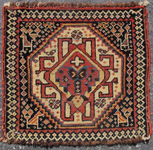 small Luri bagface, 1'5"x1'4", inv#20636                            