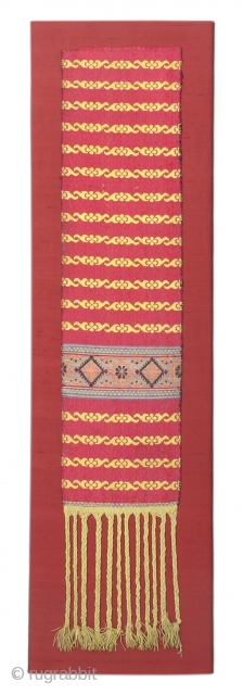 Ceremonial Festive Belt Fragment
Morocco
c. 1800                            