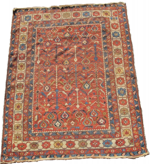 Shirvan rug, 4'4" x 5'5"

now 30% off listed price of $2450                      