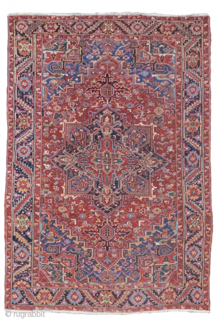 Heriz rug, early 20th Century, 7'1"x10'2"                           