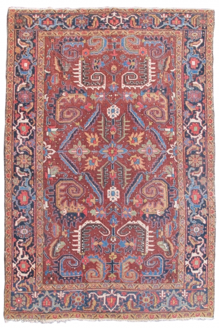Heriz rug, early 20th Century, 6'9"x9'9"                           