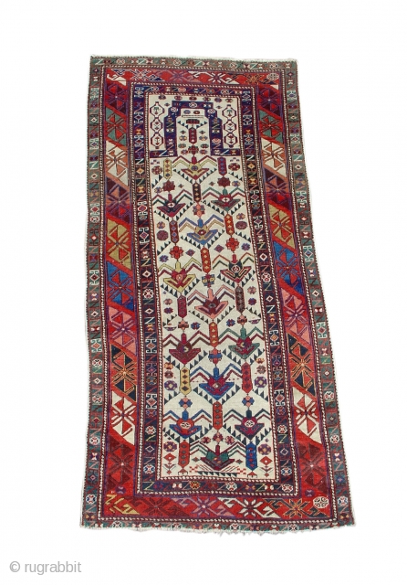 Daghestan Prayer  3rd quarter of the 19th century  2'5" x 5'3"   SOLD                 