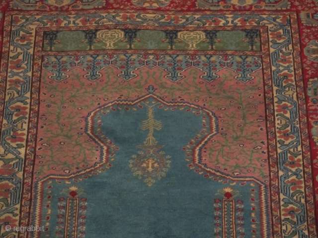 Anatolian Kayseri Prayer Rug                             