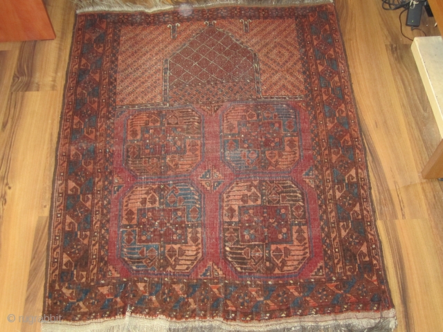 TURKMEN PRAYER RUG                              