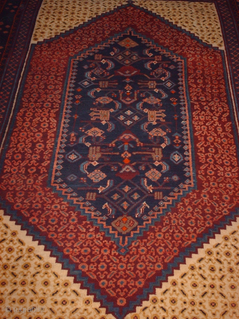 Name:     Kazak  Karvansaray

Category: Caucasian

Origin:    Azerbaijan

Age:     1930th

Description: Azerbaijan Kazak Karvansaray

Dimension:      145 x 225 cm

Composition:    ...