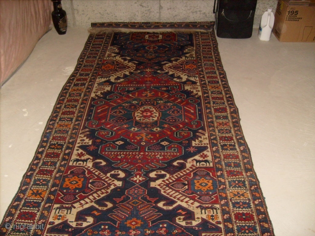 Name:     Zeichur Runner Kuba

Category: Caucasian

Origin:   Azerbaijan

Age:      Early 20th century 1910

Description: Azerbaijan Zeichur Runner Kuba

Dimensions:  130 x 388 cm

Composition:  100%  ...