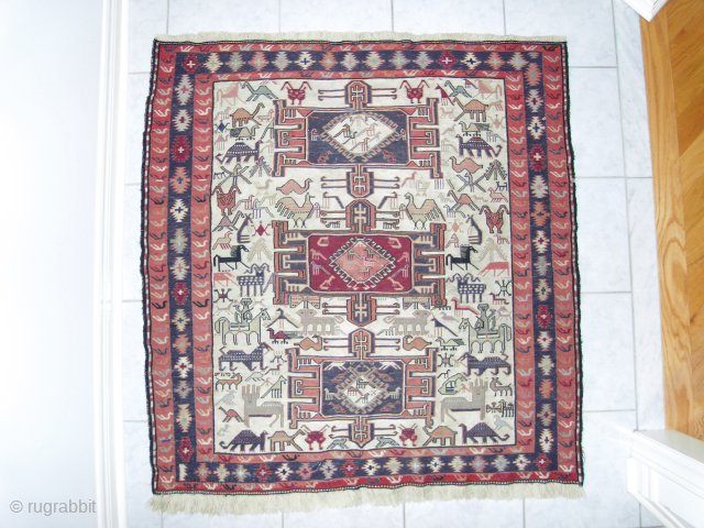 THIS IS A MODERN PIECE. IT IS NOT ANTIQUE NOR CLOSE TO BEING ANTIQUE. PLEASE FAMILIARIZE YOURSELF WITH RUGRABBIT'S POSTING GUIDELINES. CONTINUED POSTING OF UNSUITABLE OR INELIGIBLE ITEMS WILL RESULT IN YOUR  ...