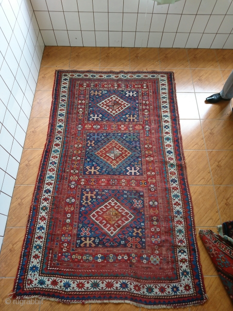 19. század. Kaukázusi szőnyeg . Caucasian rug                          