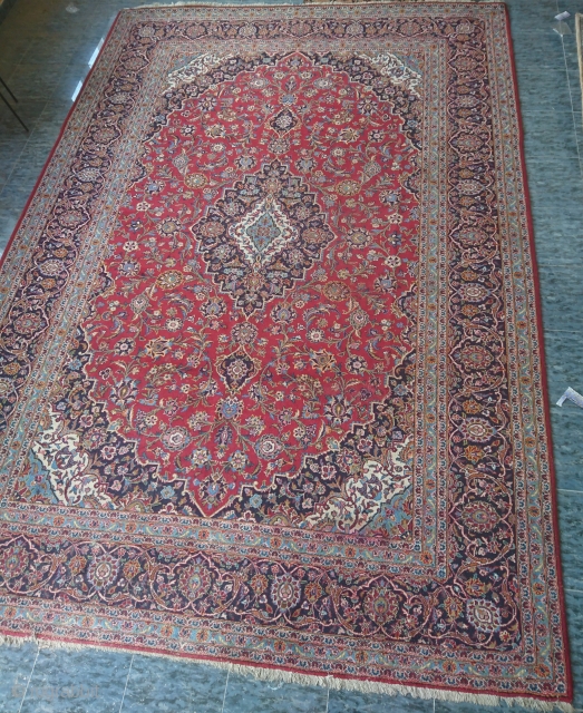 Kashan carpet 1930 1940                             
