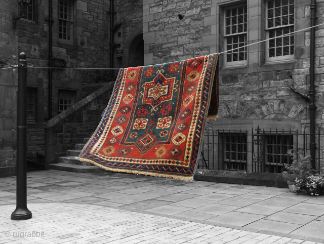 A beautiful Kazak Fachralo in exceptional condition with a little secret

                      