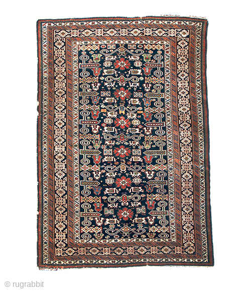 End of the 19th or later Shirvan in Perepedil design, Clean in far condition. A larger format. Request more pics and size
$400 + shipping