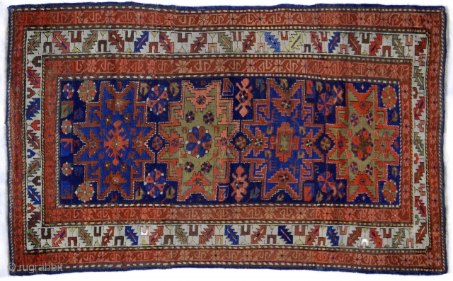 1890-1910 Kuba in Lesghi design 166x104cm or 5.5 by 3.4 feet
Sold Thank you                    