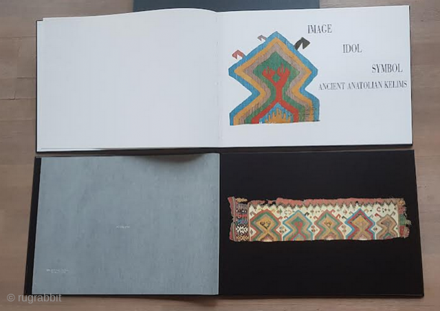 Jack Cassin's exclusive two-volume boxed book set on kilims

"IMAGE, IDOL, SYMBOL, ANCIENT ANATOLIAN KILIMS, 1989"

As new, rare.

A copy of this book sold for $ 1.300  on auction earlier this year.

Price includes  ...