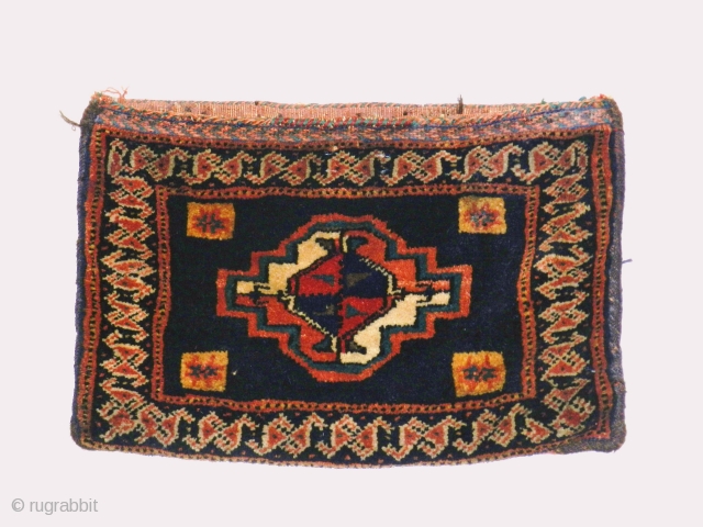 Afshar chanteh,wool on wool,all natural color's and good condition.
size;42x27 cm                       