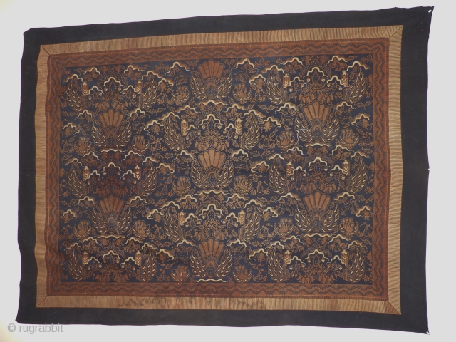 Indonesië Batik,around 1920,.size;. 217x163 cm                            