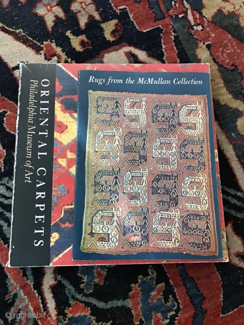 Two Rug books  - Philadelphia Museum  & McMullan Collection                      