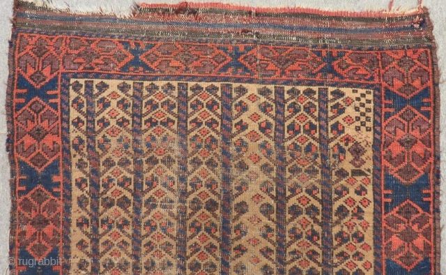 Antique Baluch Rug Size 127x90 Cm                           