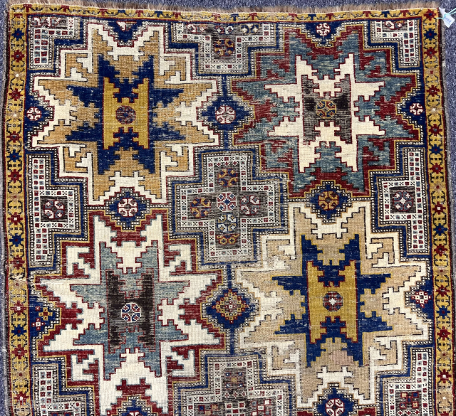 Antique Cacaaian Shirvan Rug Size.245x105 Cm                           