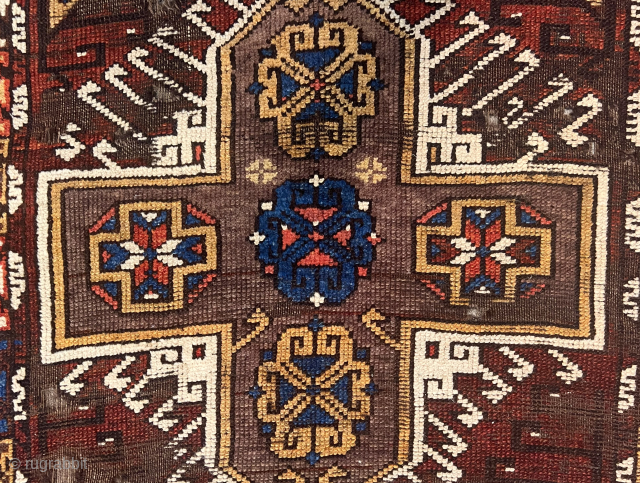 Second 19th  Century Central Anatolian Karaman Rug Size.290x115 Cm                       