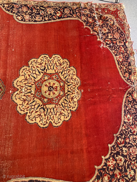 Early 19th East Anatolian Sivas Rug fragment Size 400X175 Cm                       
