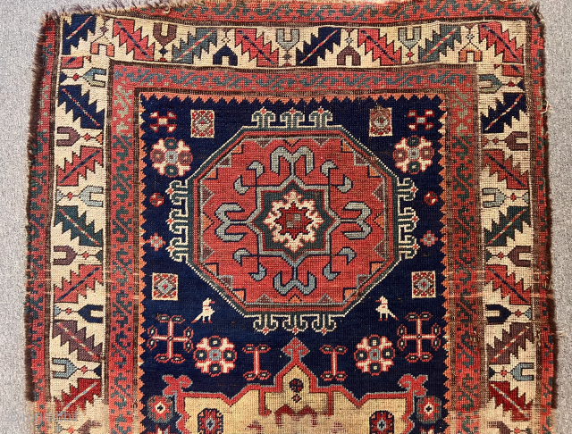 Early 19th century North Azerbaycan or Shahsaven Rug Size380x095 Cm
                       