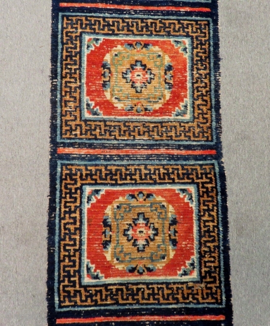 Antique Tibetian Runner Rug Size.250x57 Cm                           