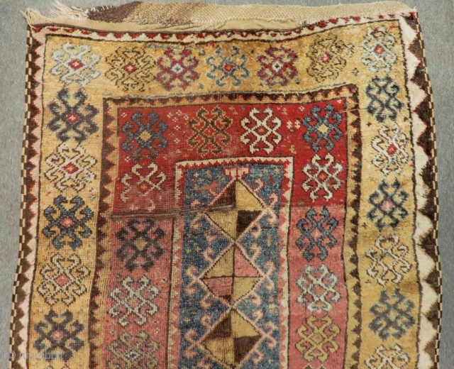 Early 19th Century East Anatolian Erzurum Rug Size.355x125cm                         