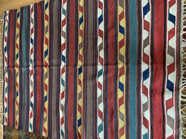 Shahsevan kilim Measuring  size 218 X 160 cm                        