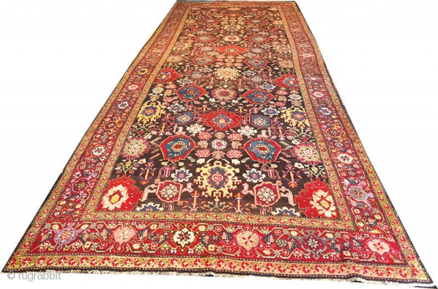 Sensational condition 6'-8" x 18' Caucasian Karabagh.                          