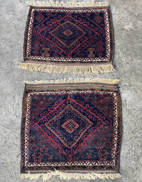 Pair poshti Mushwani Baluch 1900ish 
80x75
80x70                           