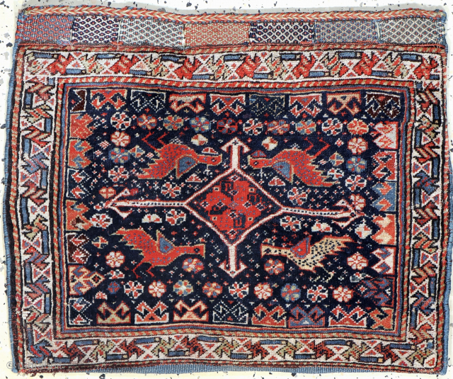 Khamseh Qashqai Saddlebag 1880ish
62x50