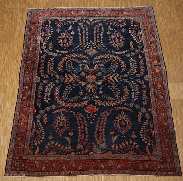Antique Sarouk Mohajeran 350x265 great condition