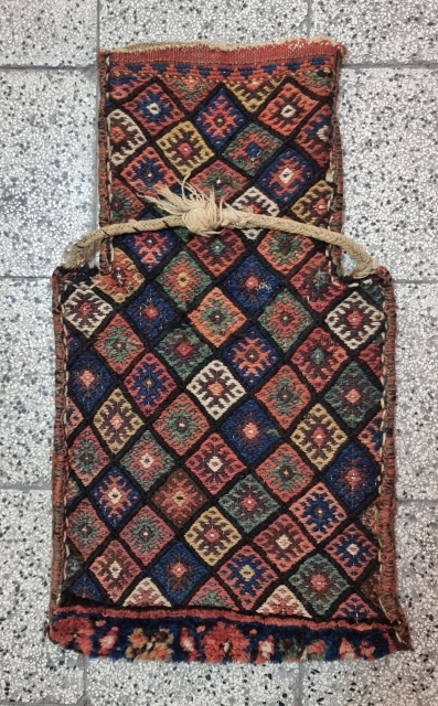 Sanjab kurdish saltbag,patterns are embroidered, size 80 years old                        