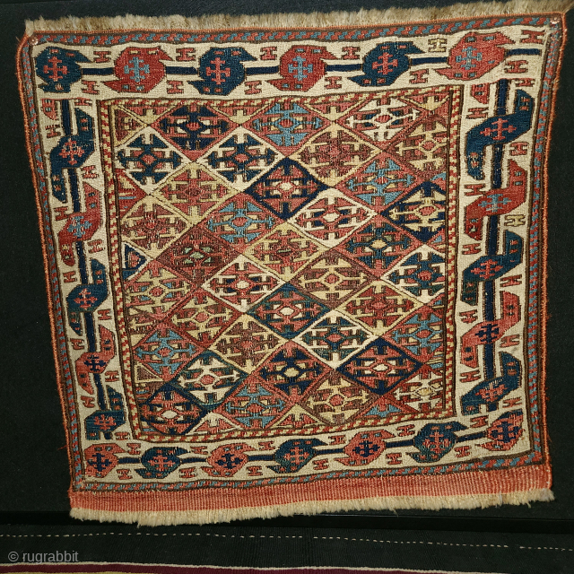 Very nice and affordable (cheap) Shahsavan soumak bagface for anyone still collecting these pieces. More pics and info on request. 

Ships from Australia. Paypal friends only thanks.      